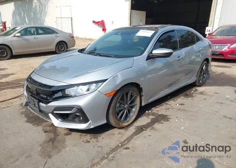 2020 Honda Civic Ex из США, поврежденный, VIN SHHFK7H66LU403250